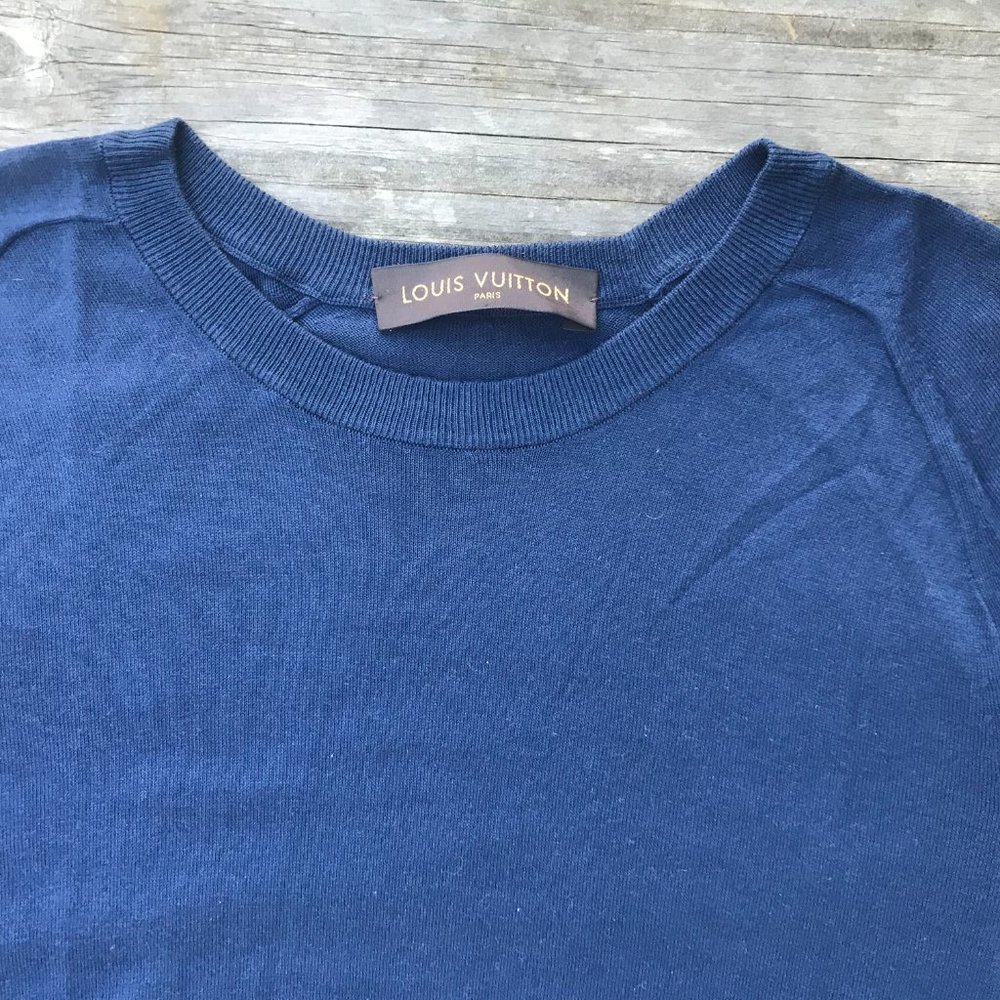 Louis Vuitton Men Sweater Long Sleeve Crew Neck Bl - Picture 5 of 8